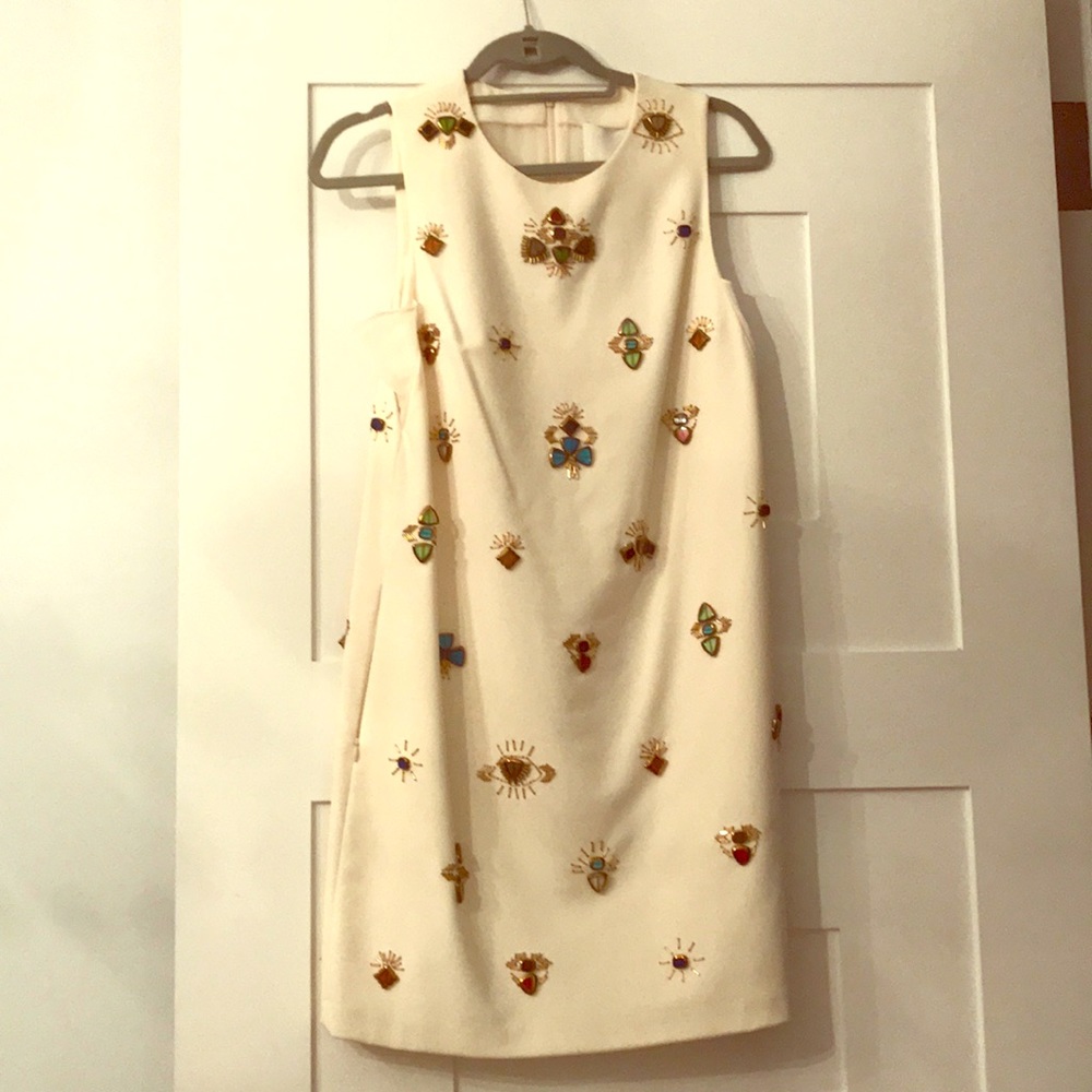 3.1 Phillip Lim cream beaded dress